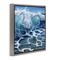 Stupell Industries Strong Crashing Waves on Beach Floating Frame, design by Kate Jarvik Birch